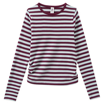 Mädchen Langarmshirt im Ringel-Look