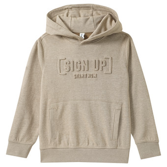 Jungen Hoodie mit 3D-Schriftzug
