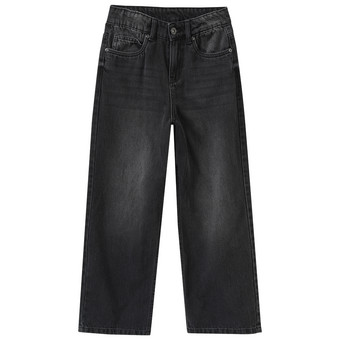 Jungen Baggy-Leg-Jeans mit verstellbarem Bund