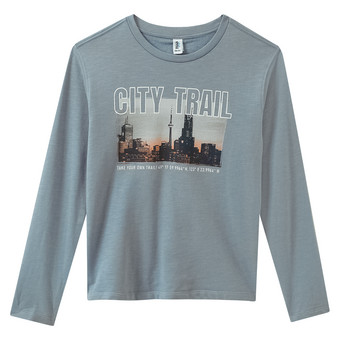 Jungen Langarmshirt mit Print