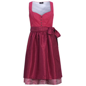 Damen Dirndl mit Jacquard-Muster