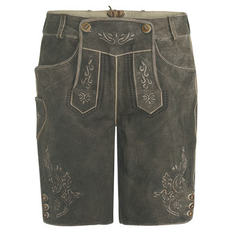 Herren Lederhose mit Stickereien