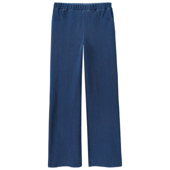 Mädchen Hose in Denim-Optik