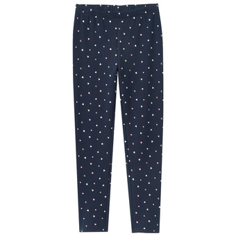 Mädchen Sweatleggings mit Herzchen allover
