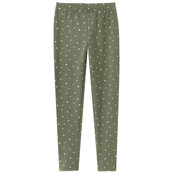 Mädchen Sweatleggings mit Herzchen allover