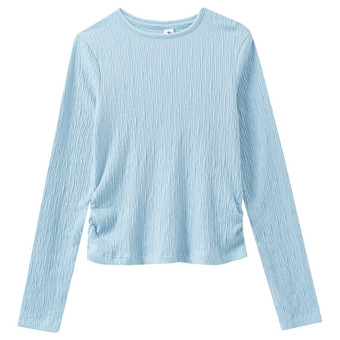 Mädchen Langarmshirt mit Struktur