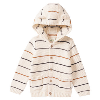 Baby Strickjacke mit Öhrchen