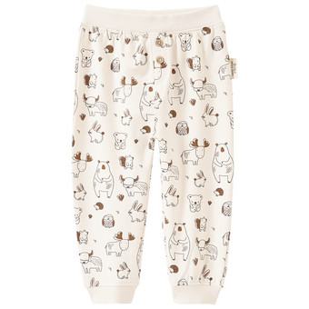 Baby-joggingbroek met bosdieren