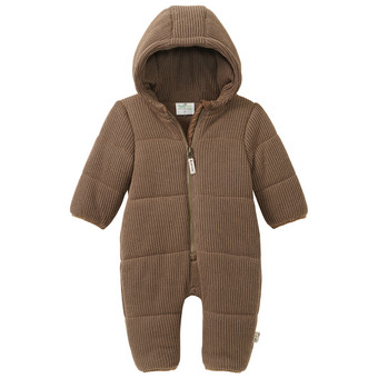 Newborn Winteroverall aus Rippstrick