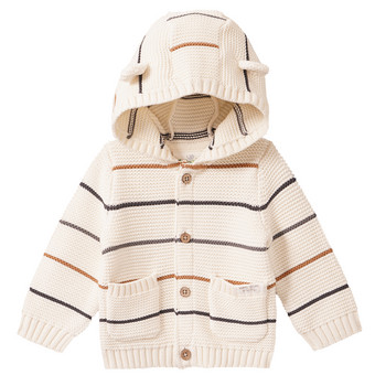 Newborn Strickjacke mit Öhrchen