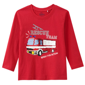 Jongens-T-shirt met lange mouwen
