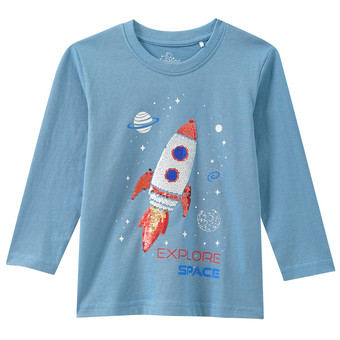 Jongensshirt met lange mouwen