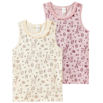 2 Baby Unterhemden im Set