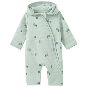 Newborn Overall mit Kapuze