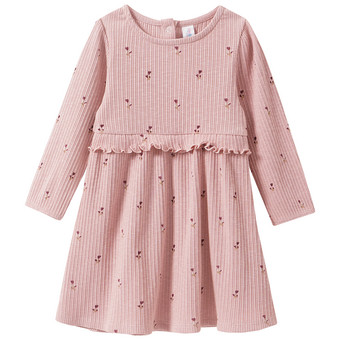 Baby Kleid mit Rippstruktur