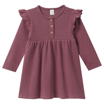 Baby Kleid mit Waffelstruktur