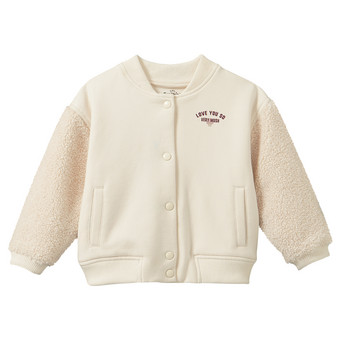 Baby Jacke im College-Look