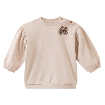 Baby Sweatshirt mit Schleifen-Applikation
