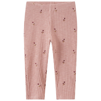 Baby Leggings mit floralem Muster