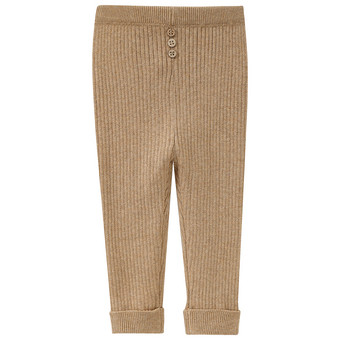 Gebreide babylegging met ribbelstructuur