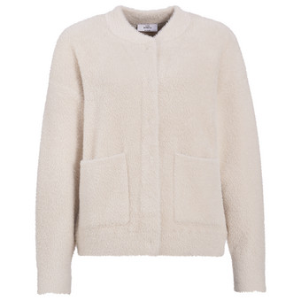 Damen Strickjacke mit Druckknopfleiste