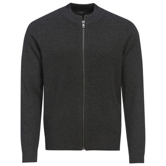 Herren Strickjacke in Unifarben
