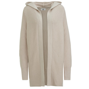 Damen Strickjacke mit Kapuze