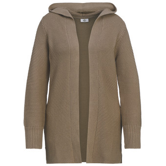 Damen Strickjacke mit Kapuze
