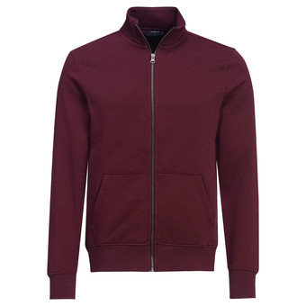 Herren Sweatjacke mit Stehkragen