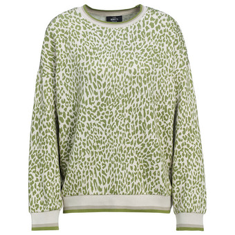 Damen Modalshirt mit Animal-Print
