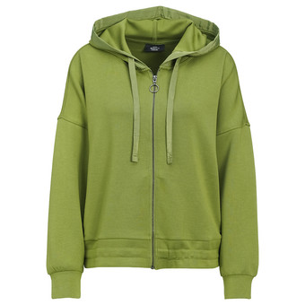 Damen Modal-Jacke mit Kapuze