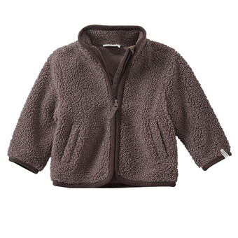 Baby Teddyjacke mit Stehkragen