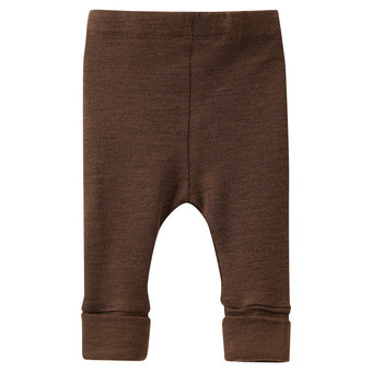 Baby Wolle-Seide-Leggings zum Mitwachsen