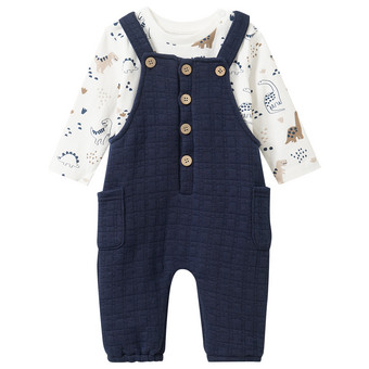 Newborn Set Latzhose und Langarmshirt