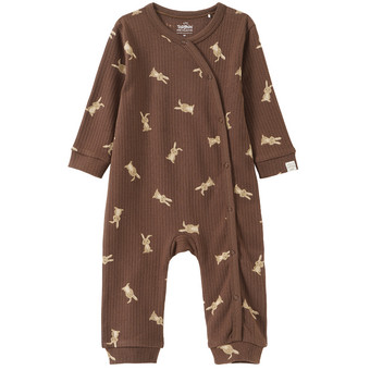 Newborn Schlafanzug mit Hasen-Allover
