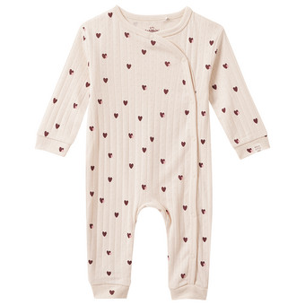 Newborn Schlafanzug mit Ajour-Muster