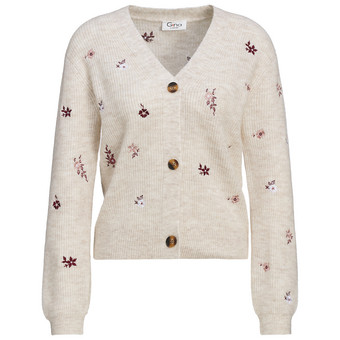 Damen Strickjacke mit Stickerei