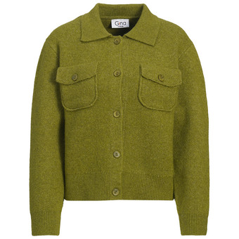 Damen Strickjacke mit Woll-Anteil