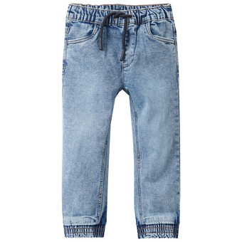 Baby Pull-on-Jeans mit Tunnelzug