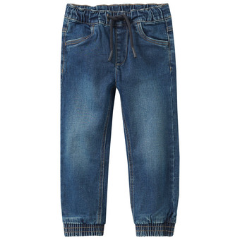 Baby Pull-on-Jeans mit Tunnelzug