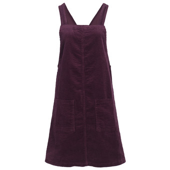 Damen Latzkleid aus Cord