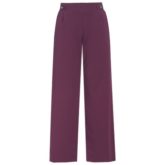 Damen Wide-Leg-Hose mit Taschen