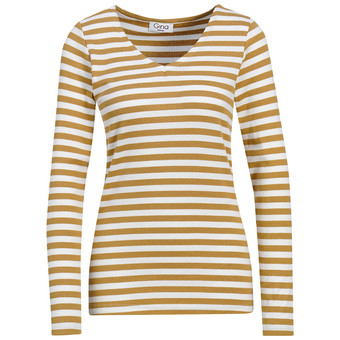 Damen Langarmshirt mit Modal und Baumwolle