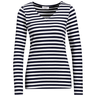 Damen Langarmshirt mit Modal und Baumwolle