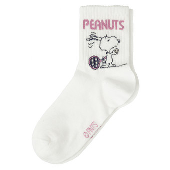 1 Paar Peanuts Socken mit Stickerei