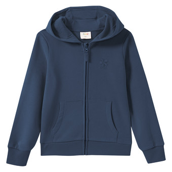 Mädchen Sweatjacke im Basic-Look