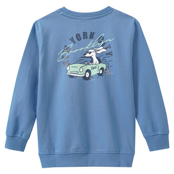Jungen Sweatshirt mit Rücken-Print