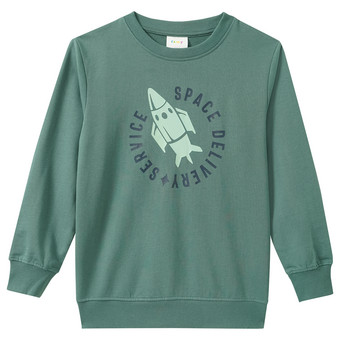 Jungen Sweatshirt mit Print