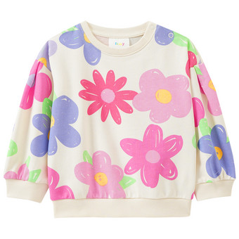 Baby Sweatshirt mit Blumen-Print