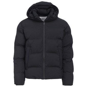 Heren pufferjas in effen kleur